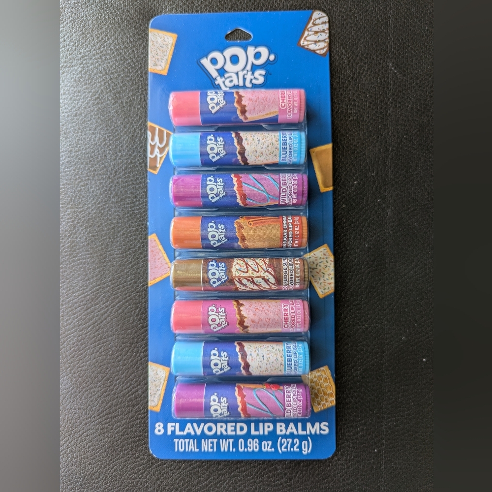 NIB Pop Tarts Lip Balm - 8 count